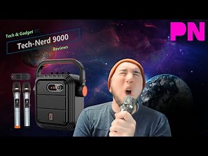 Tech-Nerd 9000: JYX Portable Speaker Karaoke System - Unbox & Review w/ Amazing Karaoke Performance