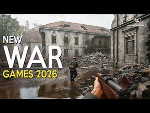 TOP 25 ULTRA REALISTIC War Games with Epic OPEN WORLD BATTLEFIELDS coming in 2026