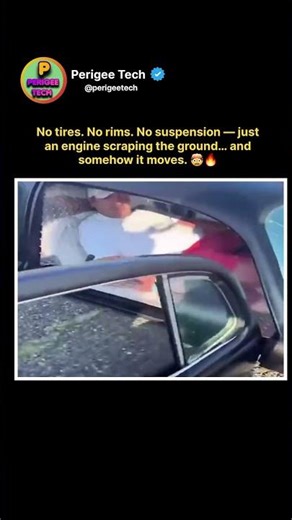 No Wheels. No Tires. Still Moving?! 🤯 #shorts #Engineering #DIYBuild #CrazyInvention