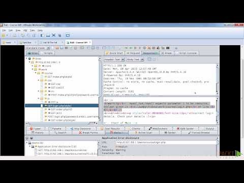 Kali Linux Web App Testing: OWASP ZAP | packtpub.com