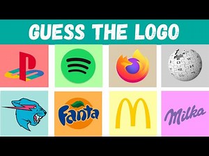 Guess the Logo in 10 Seconds | 100 Famous Logos | Logo Quiz