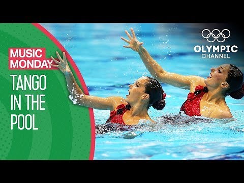 Ona Carbonell & Andrea Fuentes get silver in Artistic Swimming with Tango | Music Monday