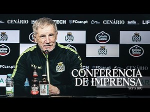 SCF x BFC (Conferência de Imprensa Stuart Baxter)