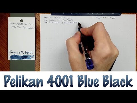 Pelikan 4001 Blue Black