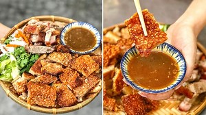 34K views · 612 reactions | HEO QUAY CHỢ BÀ CHIỂU - giòn tan trong miệng Địa chỉ+Review: https://bit.ly/2YYyF7k Da heo được quy giòn rụm, thơm, thịt heo quay được ướp thấm nên ăn rất đã. Nếu muốn no lâu, bạn có thể ăn kèm với bánh mì nhé. ======================= Điện Máy Chợ Lớn đồng hành cùng Địa Điểm Ăn Uống #dienmaycholon #Diadiemanuong #dienmaycholondonghanhcungddau | Thánh Riviu - Riviu.vn | Facebook