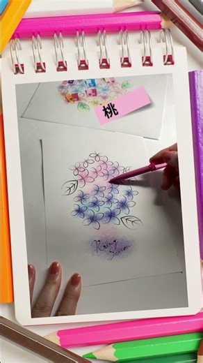 【 #紫陽花 #ウォーミングアップ #夏 】やさしく色をひろげながら楽しむ、紫陽花のウォーミングアップぬりえ。小さな花びらを一枚ずつぬることで、手先の運動や色鉛筆の練習にもぴったりです。