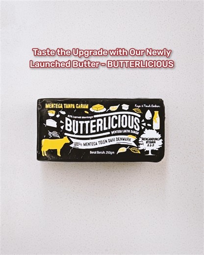 Our newly launched butter in action! 🎄 See it bubble, hear the sizzle, and imagine the delicious creations you'll whip up. Get inspired and let your buttery journey begin! 🍳🧈✨ Get BUTTERLICIOUS today at your nearest BWY for just RM11.50 (Member Price) or RM11.90 (Non-Member Price)! 😍 Not a member yet? Sign up today to unlock more benefits: https://membership.bakewithyen.my/bwy/panda_crm/index.php/register_c #bakewithyen #bwy #baking #shopping #storevisit #bakingsupplier #everyonecanbake #mak