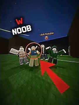 W NOOB 🔥 Saved Everyone from the Lava Tsunami! #firtana