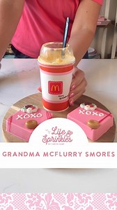 123K views · 304 reactions | Grandma McFlurry S’mores  I used the s’mores mold from @spinningleaf_ig and the inside is made with graham crackers, marshmallow fluff, butterscotch syrup, and crushed butterscotch candies. I really liked the McFlurry and it reminds me of something but I CANNOT place it for the life of me. #mcflurry #smores #grandma #icecream #butterscotch #candy #nobake #nobakedessert | Life and Sprinkles | Facebook