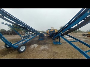 Radial Stacking Conveyors for Sale, Portable Radial Stacking Conveyors with Rebel Crusher