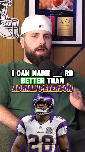 How Many Running Backs Are BETTER Than Adrian Peterson All-Time?👀🏈 #adrianpeterson #nflrankings #fantasyfootball #nflthrowback #nfl #nflfootball #fyp #explore | BallGame Podcast