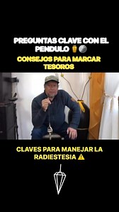Consejos importantes para manejar la Radiestesia en este caso con el pendulo! Esto debes saber ⚱️⚔️ | Misterios y Tesoros