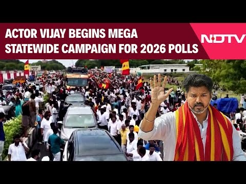 Actor Vijay News | Actor Vijay Begins Mega Statewide Campaign For 2026 Tamil Nadu Assembly Polls