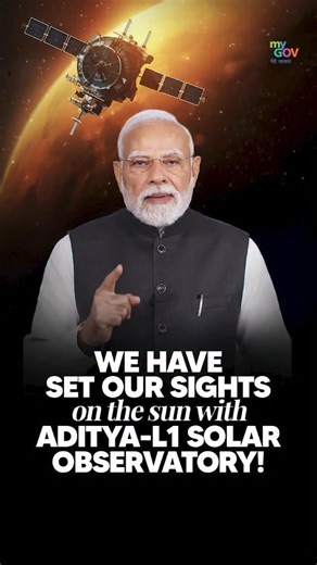 MyGov, Government of India on Instagram: "India’s Stellar Journey Continues Strong! Addressing the 18th International Olympiad on Astronomy and Astrophysics, PM @narendramodi celebrated India’s first landing near the Moon’s south pole and the Aditya-L1 Solar Observatory tracking solar flares and storms. #ISRO #NewIndia #IOAA2025"