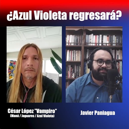 ¿Azul Violeta regresará? | Charla con César López (El Vampiro) #Guitarrista de #jaguares #Maná #AzulVioleta #rockenespañol #rockmexicano #industriamusical #músicosmexicanos | Javier Paniagua