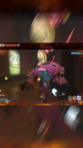 Junker Queen TEAM WIPE on Numbani 👑🪓 | OW2 Short