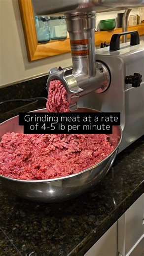 We personally tried out the LEM MightyBite meat grinder this year for our venison, and were so impressed with the results!! The grinder made quick work of processing and now our freezer is full for the year, with quality meat that we can trust. We have this grinder in-stock, as well as vacuum sealers, jerky guns, sausage stuffers, dehydrators, meat slicers, and much more from the LEM butchering and food processing line - come in and check it out! #meatprocessing #venisonburger #venisonsausage #v