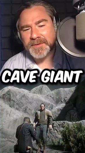 Arthur Morgan's Actor On The Cave Giant In RDR2 👀