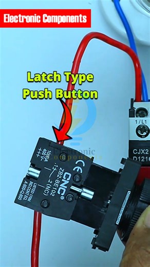 Latch Type Push Button for Lighting Control with Contactor Connected #electrician #electricity #electronics #electricidad #electricianlife #electrical #electronicmusic #electricalcontractor #reelsviralシ #reelsfbシ #reelschallenge #reelkarofeelkaro #reelsviralfb #reelsviralシ #reelitfeelit #viralpost #raygun #YouthDay #WorldElephantDay #petitegirl | 𝐄𝐥𝐞𝐜𝐭𝐫𝐨𝐧𝐢𝐜 𝐂𝐨𝐦𝐩𝐨𝐧𝐞𝐧𝐭𝐬