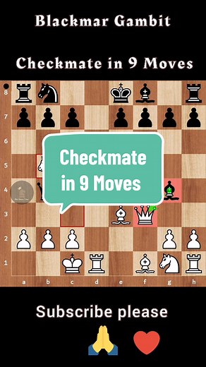 Checkmate in 9 Moves #learnchess #chessrap #chesstrap #bobbyfischer #chessgoon #chess #chessboard #chesslover #chessproblems #chesspuzzles #fyp #foryou #fypシ゚viral #chessmaster #chesspuzzle #championship #chessgame #chessman #chessplayer #chess24