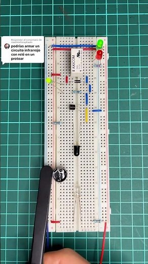 Circuito detector de objetos con LED Infrarroja y foto Transistor | #LaElectronicaGT
