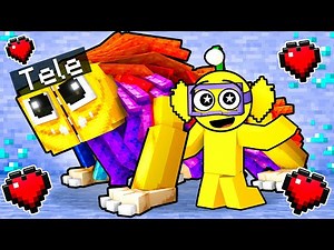 Playing Minecraft As A HELPFUL YARNABY