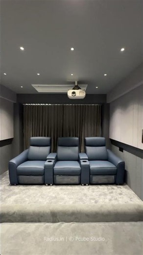 Home Theatre Design #interiordesign #interior