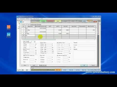 How to perform cycle life test on Neware BTS4000