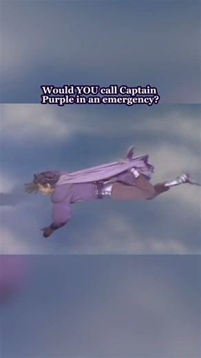 When the weekend calls for backup… Captain Purple is on the way 😂