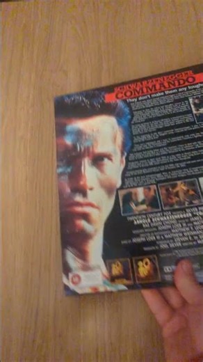 Commando On Laserdisc. #schwarzenegger #arnie #arnoldschwarzenegger