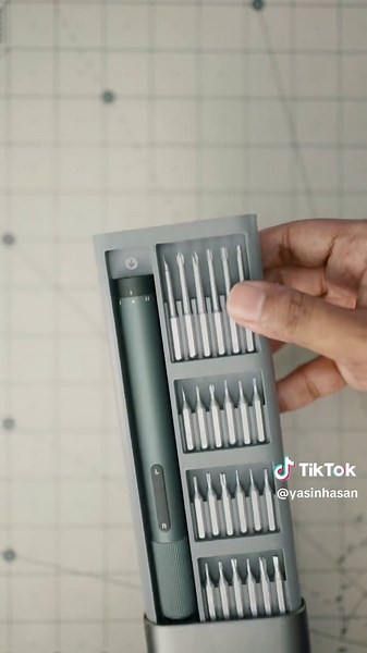 Xiaomi Mijia Electric Precision Screwdriver Set Repair Tool Kit #tech #screwdriver #gadget #repairtool #edc