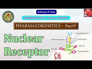 Nuclear Receptor | Pharmacodynamics (Part -07) | B. Pharma. 4th Sem. Pharmacology