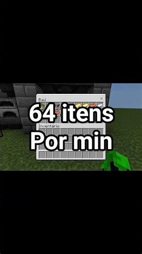 FIZ A MELHOR FORNALHA INDUSTRIAL DO MINECRAFT.😱💚🔥 #minecraft