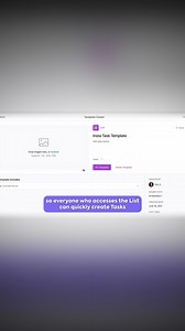 Get everyone on the same page by pinning Task Templates in Lists!📌 Increase clarity by setting a default template to ensure that tasks are consistent for each scenario. Learn more: https://bit.ly/4aN2evf | ClickUp