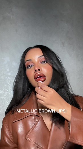 Part 3 | Brown lip series! I’m in love with this metallic brown lip combo! Using @chanelbeautyofficial lipliner “194” @sephoracollection lipstick “51” #brownlipstick #brownlipcombo #brownlipcombos #lipcombo #lipcombotutorial #tiktoklipstick #lipsticktiktok #afnandano #sephoracollection #chanelbeauty