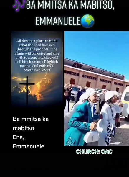 Ba Mmitsa Ka Mabitso, Emmanuele - OAC Church Song with Lyrics