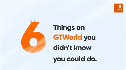 It’s banking, only easier! Check out six amazing things you can do on the GT World App; -Send cash directly to your family and friends using just their phone number. -Need to replace your card? Apply for a new one on the go! -Forgot your debit card? Withdraw cash at GTBank ATM using just the app! -Debited for a failed transaction? Report dispense error instantly. -Looking for us? Locate the GTBank branch near you! -Want to start a side hustle? Make money with GTWorld. Download now to enjoy #Simp