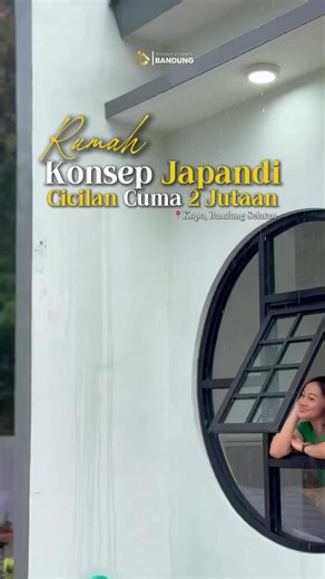 (KYT) RUMAH KONSEP JEPANG DI BANDUNG SELATAN! 🤩 💸 KPR starting : 2Jt-an 🎖️ Tipe 1 lantai total 2 kamar tidur 🏠 Rumah Konsep Japandi 🚗 1 carport 📍Bandung Selatan Strategis : • 10 menit Toll • 15 menit ke pusat kota ✅ Free Biaya-biaya KPR ✅ Free 2 AC #rumahbandung #bosqueproperti #rumahmurahbandung