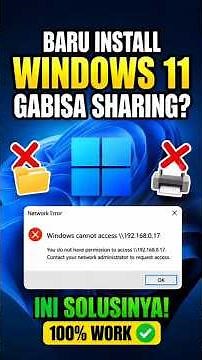 💥 Just Installed Windows 11? Printer & File Sharing Not Working! Here’s the Fix! 💻🖨️