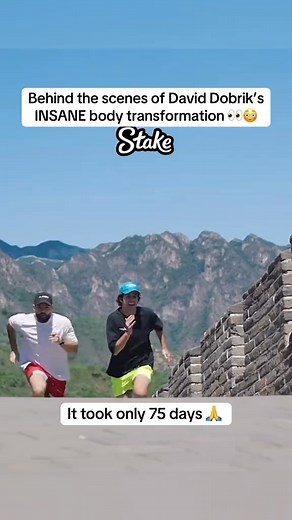 Behind the scenes of David Dobrik’s INSANE body transformation 👀😳 #bodytransformation #fyp #daviddobrik #viral | Elena Francis