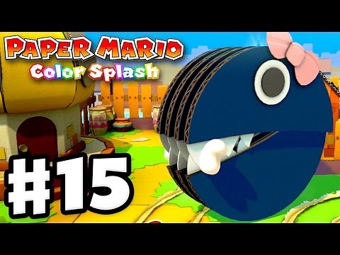 Paper Mario: Color Splash - Gameplay Walkthrough Part 15 - Princess Returns! (Nintendo Wii U)