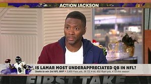 183K views · 3.7K reactions | "When we watch him on Sundays now, he's not underrated in any way. We all know who Lamar Jackson is. I believe what changes the entire narrative is ... you gotta go win a championship." —Ryan Clark on Lamar Jackson | ESPN First Take | Facebook