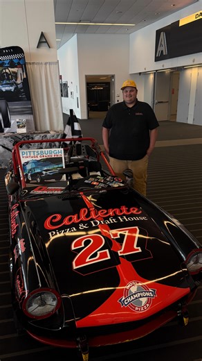 Caliente Pizza & Drafthouse | Stop on dahn to check out our Spit Fire 🔥 The Pittsburgh International Auto Show is the city’s biggest automotive showcase, bringing... | Instagram