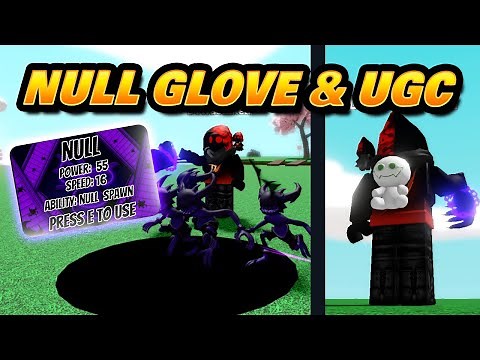 HOW TO GET NULL GLOVE & ROB LIMITED UGC IN SLAP BATTLES