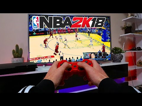 NBA 2K18 PS3 POV GAMEPLAY And TEST