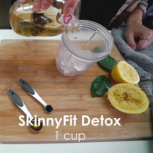 Channel your inner mermaid and indulge in this Spirulina Mermaid Lemonade - a delicious way to nourish your body and soul with only 4 ingredients!  Ingredients:  Ice  SkinnyFit Detox - 1 cup  Lemon Juice - 1 lemon  Agave - 1 tsp  Spirulina - ⅛ tsp Directions: Add all ingredients to a blender and blend until smooth! Enjoy!  | SkinnyFit | Facebook