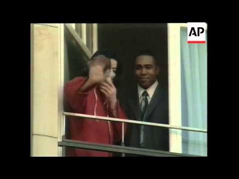 Michael Jackson's balcony window