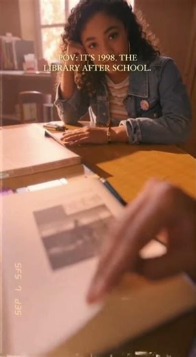 POV: It’s 1998 Quiet in the Library After School 📚