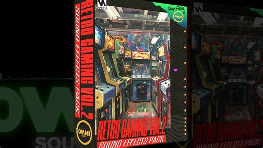 330组复古怀旧战斗机械动作游戏多媒体环境音效素材包 Ovani Sound Retro Gaming Sound FX Pack Vol.2 [WAV]