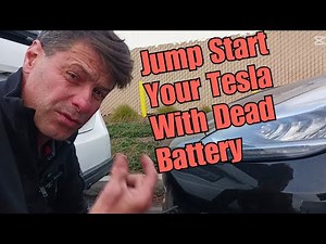 Dead Battery? Easy Method To Jump Start Tesla 12V